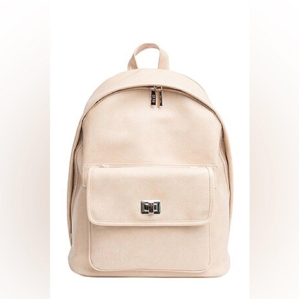 BEIS The Multi-Function Backpack in Beige